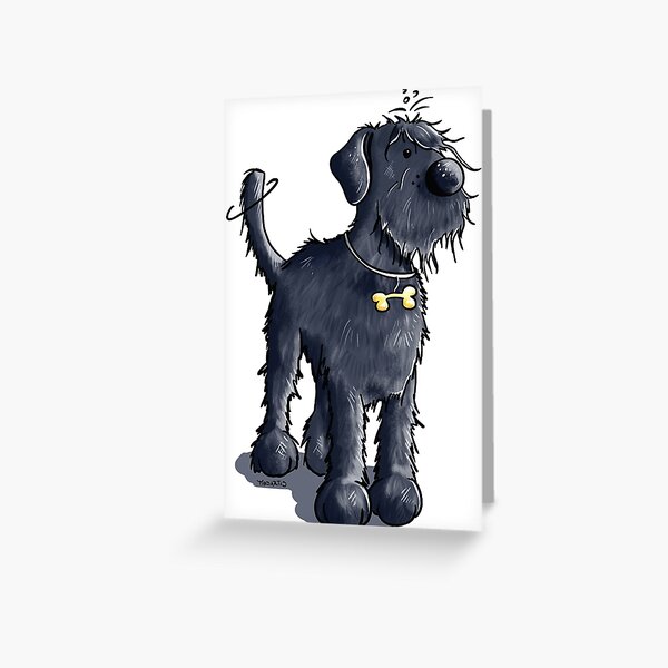 Item preview, Happy Giant Schnauzer designed and sold by modartis.