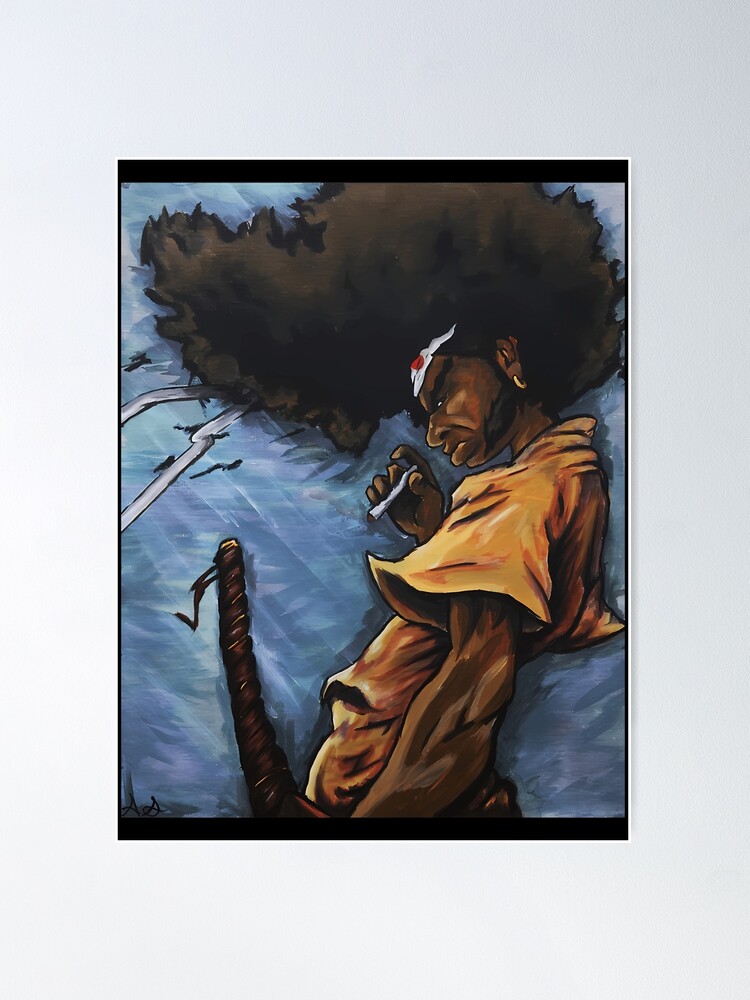 Anime Afro Samurai #k87 Art Print for Sale by SylasHillLux