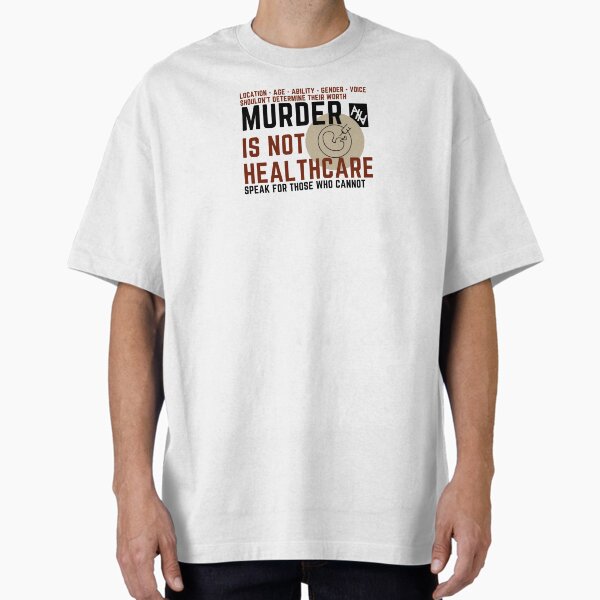 Item preview, Mord ist keine Gesundheitsversorgung mit AHA-Logo designed and sold by NonPCTruths.