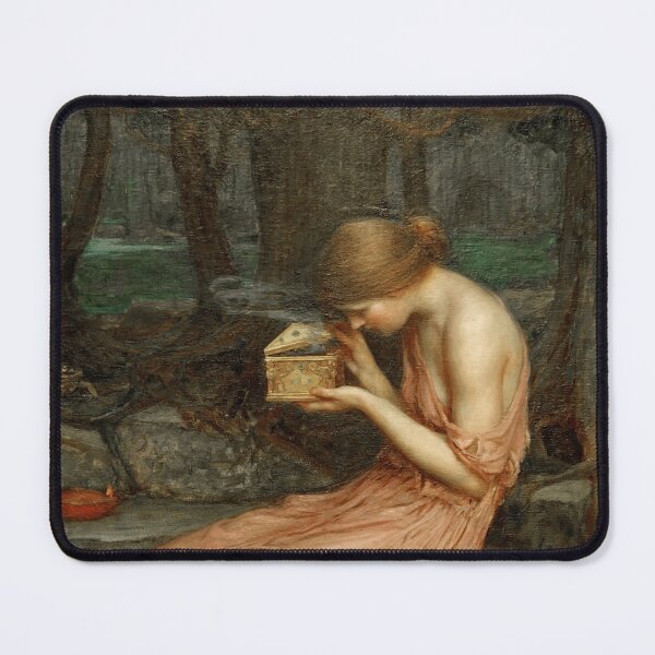 Item preview, Psyche Opening the Golden Box - John William Waterhouse designed and sold by themasters.