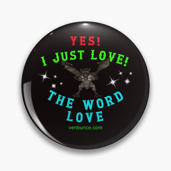Item preview, YES - I Just Love The Word LOVE designed and sold by alien almanac.