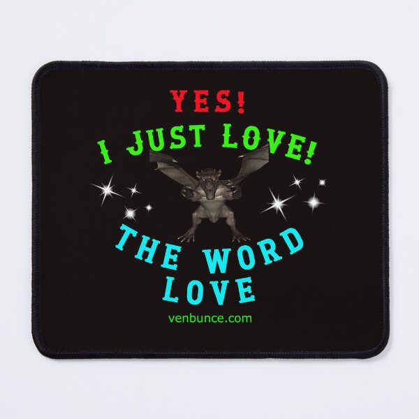 Item preview, YES - I Just Love The Word LOVE designed and sold by alien almanac.