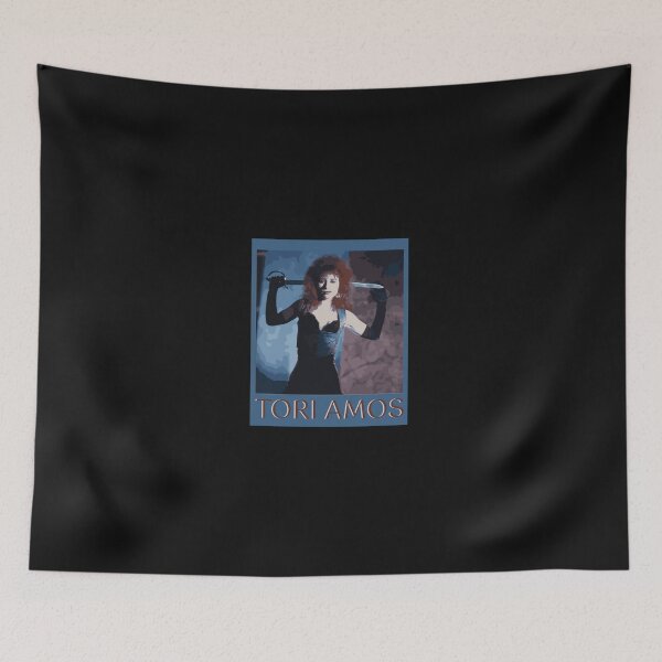 Item preview, Tori Amos - Retro Blue Artwork   designed and sold by JOHMONS15.