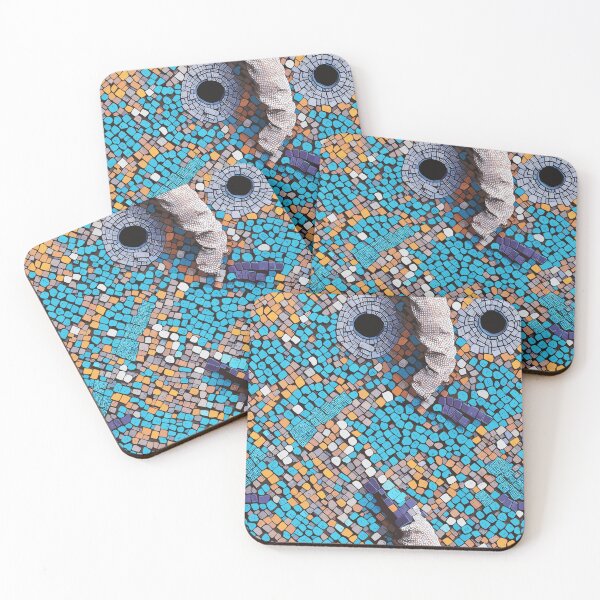 Item preview, Mosaic tiled floor with a variety of colors and patterns designed and sold by Salahuddin190.