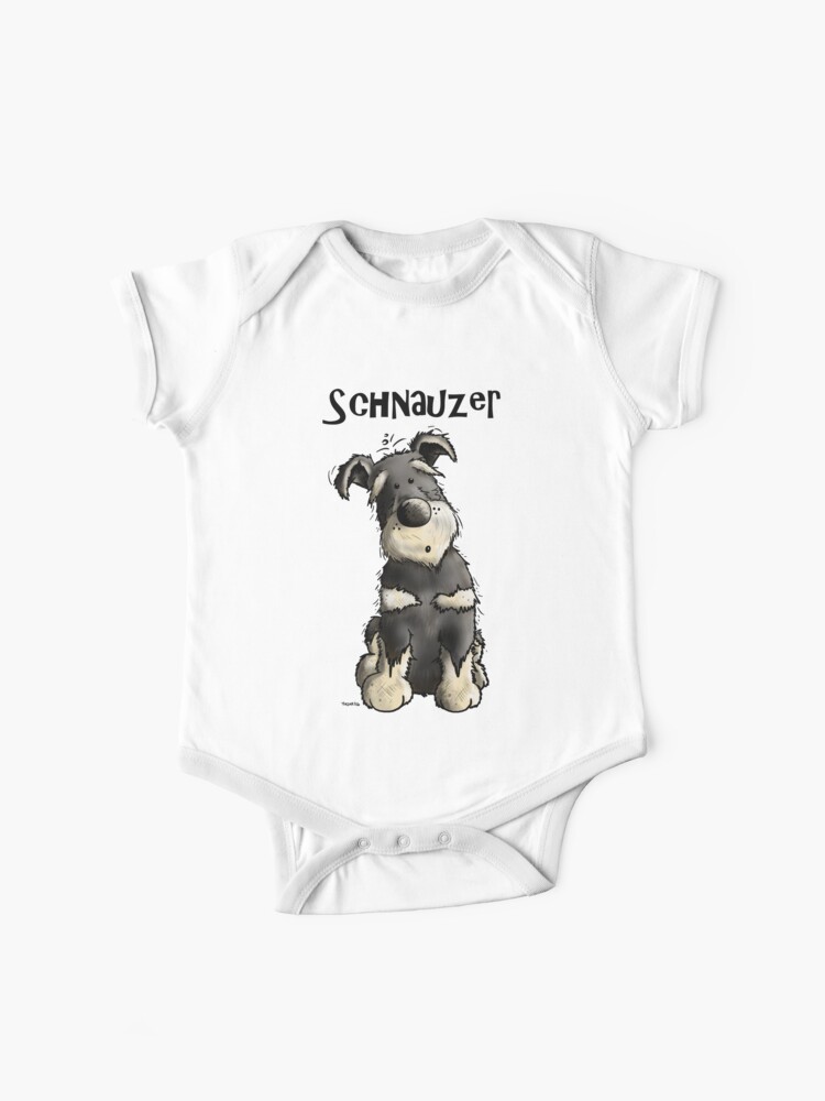 Little Cute Schnauzer Baby One Piece By Modartis Redbubble