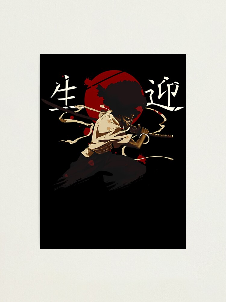 Anime Afro Samurai #k87 Art Print for Sale by SylasHillLux