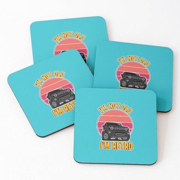 Item preview, I'm Not Old, I'm Retro ~ Heritage Black Edition   designed and sold by ZookiniYellow.