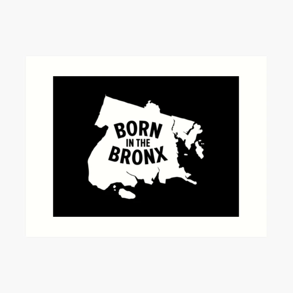 Born in the Bronx - New York Bronx Map