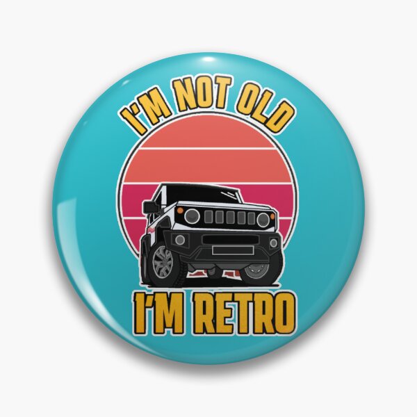 Item preview, I'm Not Old, I'm Retro ~ Heritage White Edition   designed and sold by ZookiniYellow.