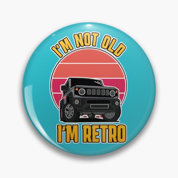 Item preview, I'm Not Old, I'm Retro ~ Heritage Grey Edition   designed and sold by ZookiniYellow.