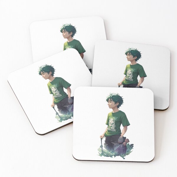Item preview, Green Manga Hero designed and sold by MTS81.