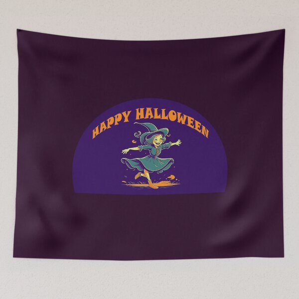 Item preview, Funny dancing Witch Halloween  designed and sold by halazidan.
