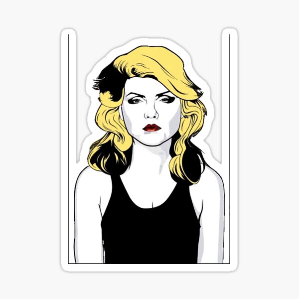 Blondie Sticker for Sale by parkadventure