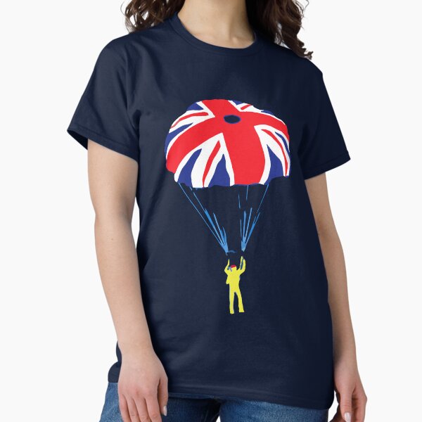 Item preview, Roger Moore Union Jack Parachute Spy Loved Me designed and sold by retromoomin.