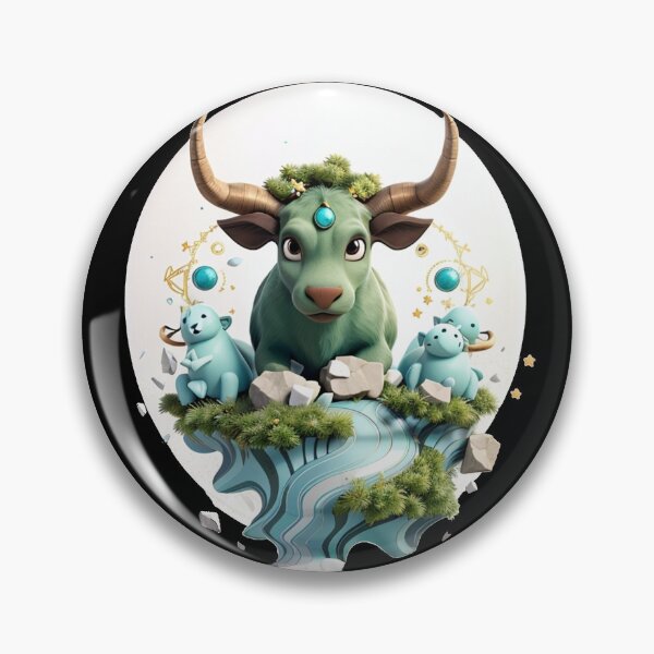 Item preview, Zodiac sign Taurus Earth element designed and sold by TrendyPalette.