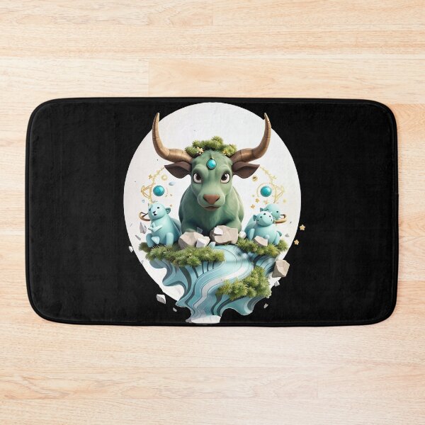 Item preview, Zodiac sign Taurus Earth element designed and sold by TrendyPalette.