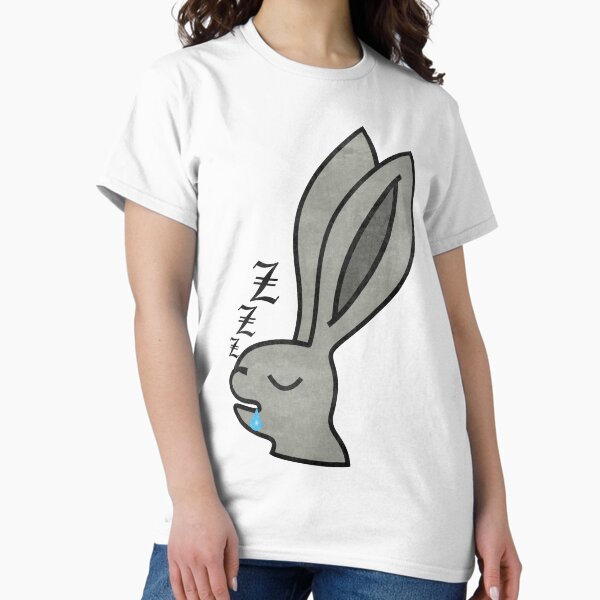 Item preview, Fast asleep bunny rabbit designed and sold by MargiKnights.
