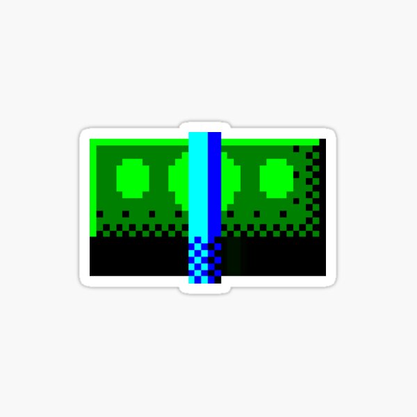 Vista previa del artículo con la obra «Dólar - Estilo de Windows 95», diseñado y vendido por maplejava.