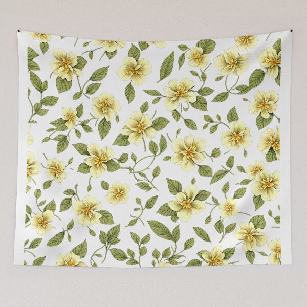 Item preview, Jasmine Flowers Seamless Pattern designed and sold by Uday24.