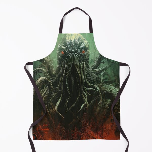 Item preview, Cthulhu Kraken Monster Vintage Horror Movie Poster Painting designed and sold by sμ (smew).