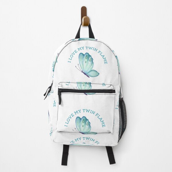Item preview, I love my Twin Flame Soulmates & Twin Flame Butterfly Classic Sticker designed and sold by MuditasEyes.