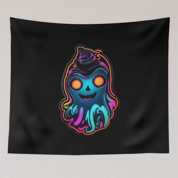 Item preview, Halloween Neon Ghost Boo designed and sold by Desfix.