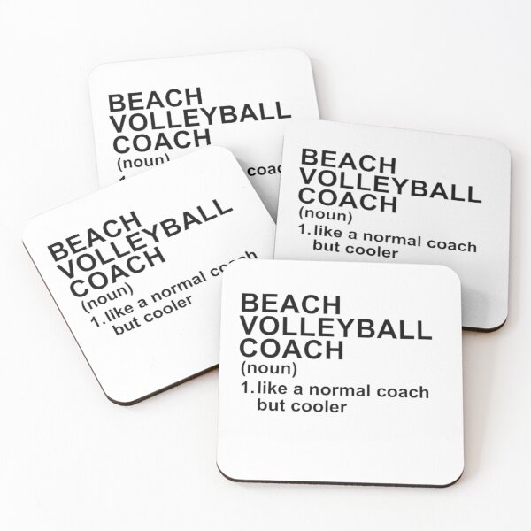 Item preview, Beach Volleyball Coach Definition - Like A Normal Coach But Cooler designed and sold by GymWearDepot.