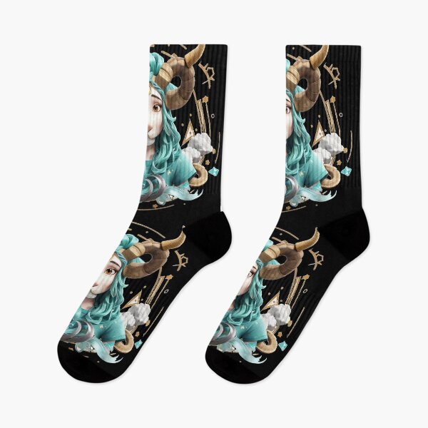 Item preview, Zodiac sign Capricorn Earth element designed and sold by TrendyPalette.