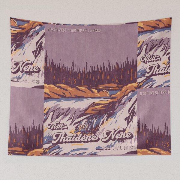 Item preview, Thaidene Nene National Park Canada Poster designed and sold by JordanHolmes.