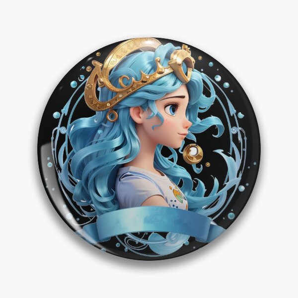 Item preview, Zodiac sign Aquarius Element of Air designed and sold by TrendyPalette.