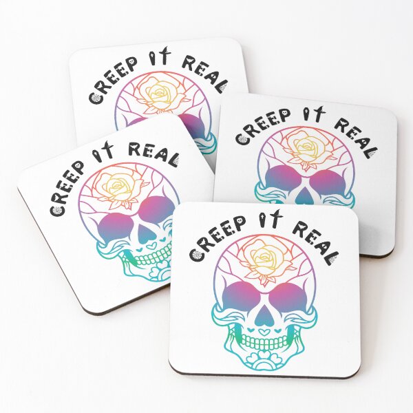 Item preview, Creep it Real - Skull gradient Colors designed and sold by Allomensiaa.