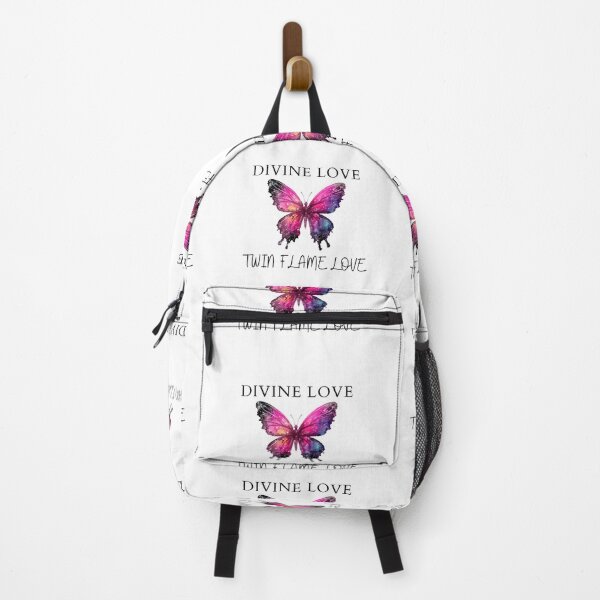 Item preview, Divine Love Twin Flame Love Butterfly Sticker designed and sold by MuditasEyes.