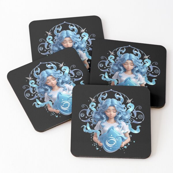 Item preview, Zodiac sign Aquarius Element of Air designed and sold by TrendyPalette.