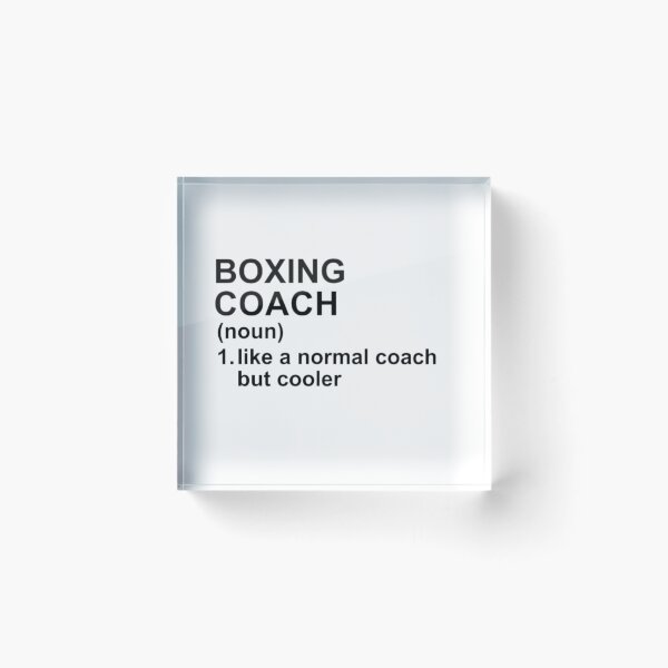 Artikelvorschau, Definition eines Boxtrainers – Wie ein normaler Trainer, aber cooler entworfen und verkauft von GymWearDepot.