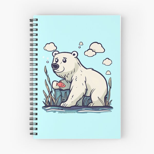 Item preview, cute white bear designed and sold by SketchysDESIGNS.