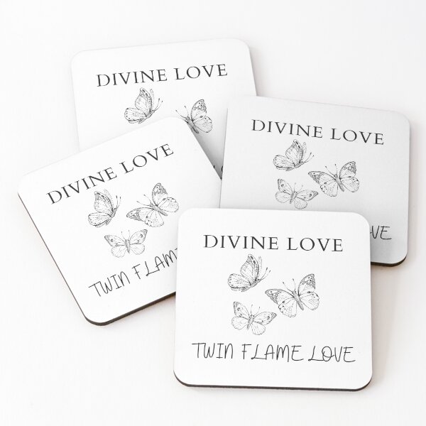 Item preview,  Divine Love Twin Flame Love Line Art Butterfly Sticker designed and sold by MuditasEyes.