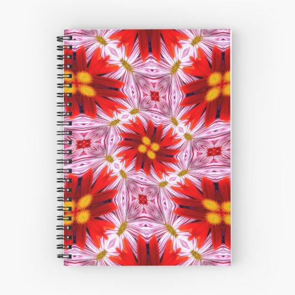 Item preview, Beautiful Red Flower Pattern designed and sold by Patternflower.