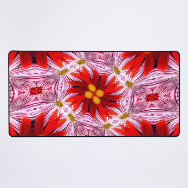 Item preview, Beautiful Red Flower Pattern designed and sold by Patternflower.