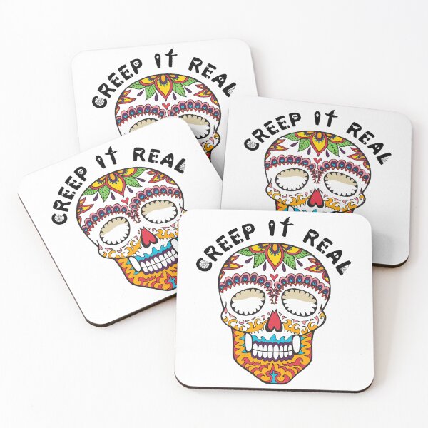 Item preview, Creep it Real - Sugar Skull Mexican art designed and sold by Allomensiaa.