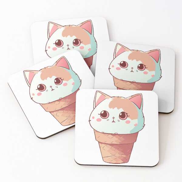 Artikelvorschau, Ice Cream Kitty - Sprinkle entworfen und verkauft von ArchieDid.