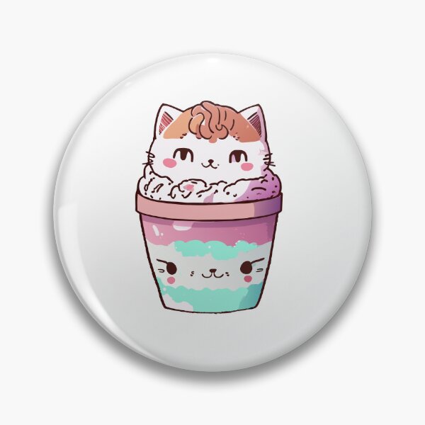 Artikelvorschau, Ice Cream Kitty - Purrfait entworfen und verkauft von ArchieDid.