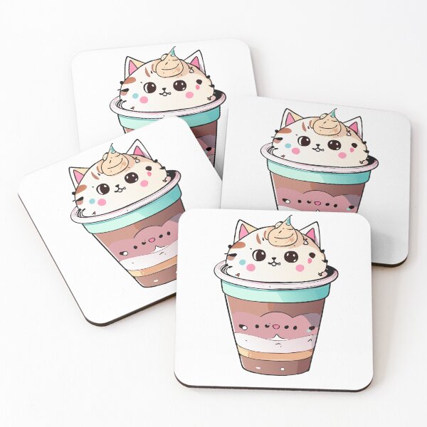 Artikelvorschau, Ice Cream Kitty - Frosty Paws entworfen und verkauft von ArchieDid.