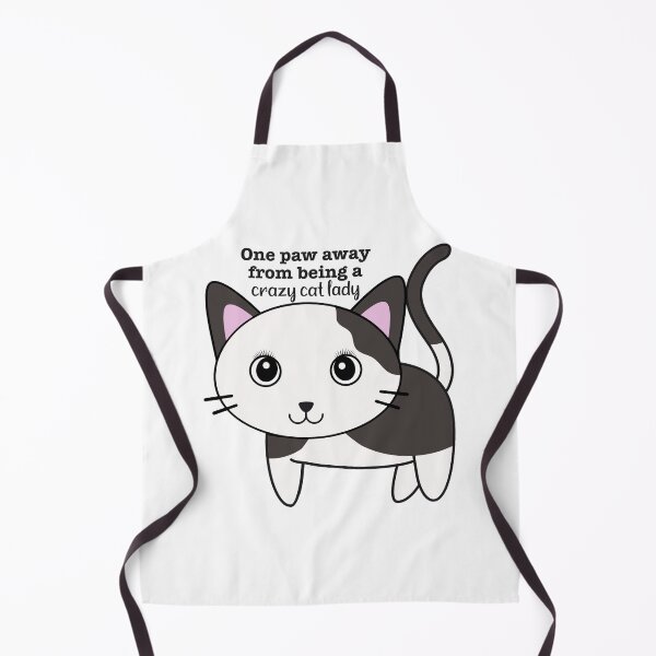 Item preview, One Paw Away From Being a Crazy Cat Lady designed and sold by leilathetripawd.