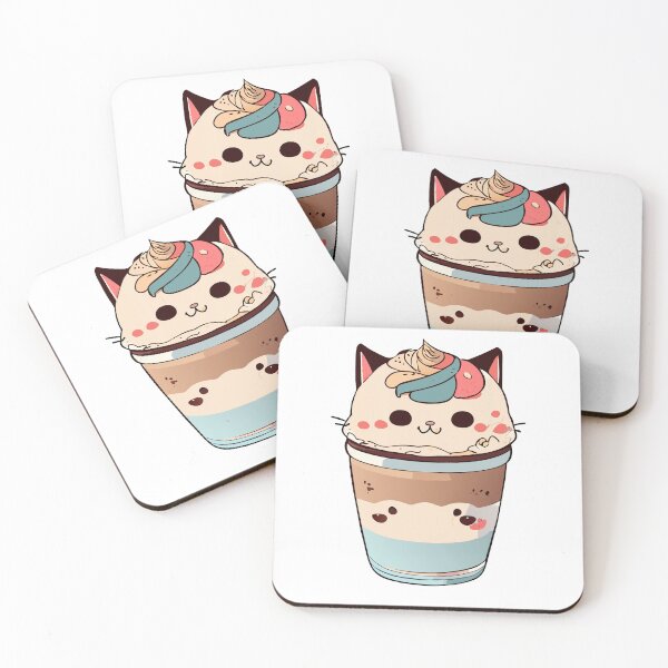 Artikelvorschau, Ice Cream Kitty - Toffee Tabby entworfen und verkauft von ArchieDid.