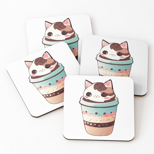 Artikelvorschau, Ice Cream Kitty - Berry Blizzard entworfen und verkauft von ArchieDid.