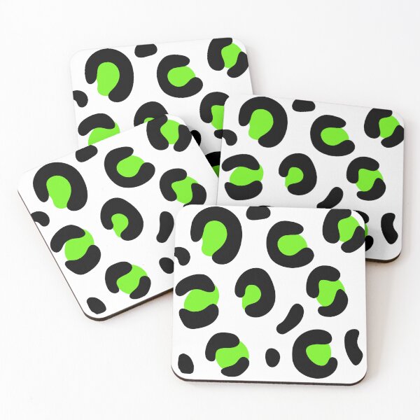 Item preview, Black and Green Leopard Print: Pattern Mixing Magic designed and sold by Rebecca Turk.