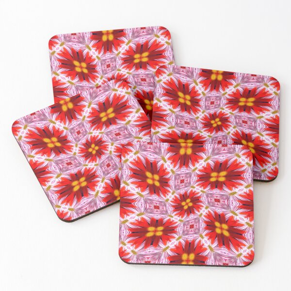 Item preview, Beautiful Red Flower Pattern designed and sold by Patternflower.