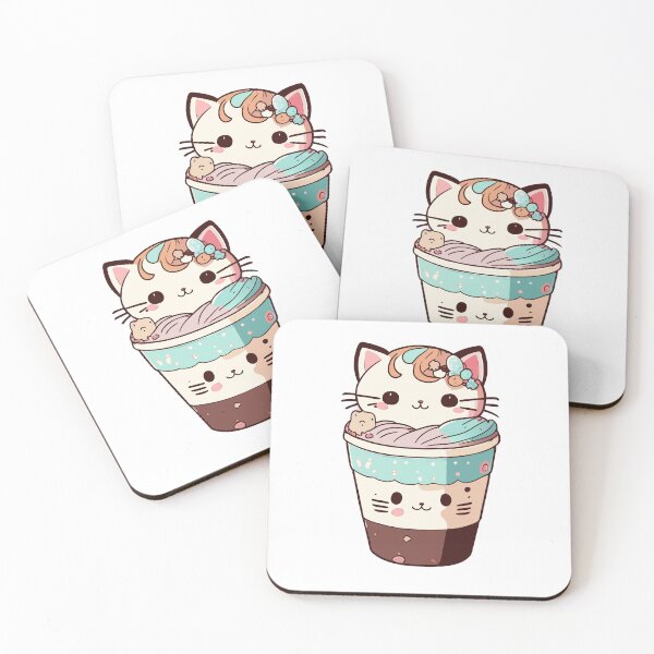 Artikelvorschau, Ice Cream Kitty - Marshmallow Mews entworfen und verkauft von ArchieDid.