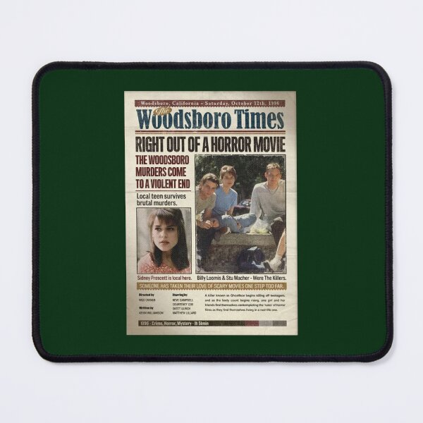 Item preview, Scream Woodsboro Newspaper designed and sold by BrookeTorley.
