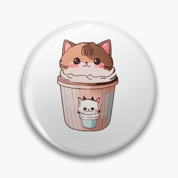 Item preview, Ice Cream Kitty - Raspberry Ripple designed and sold by ArchieDid.
